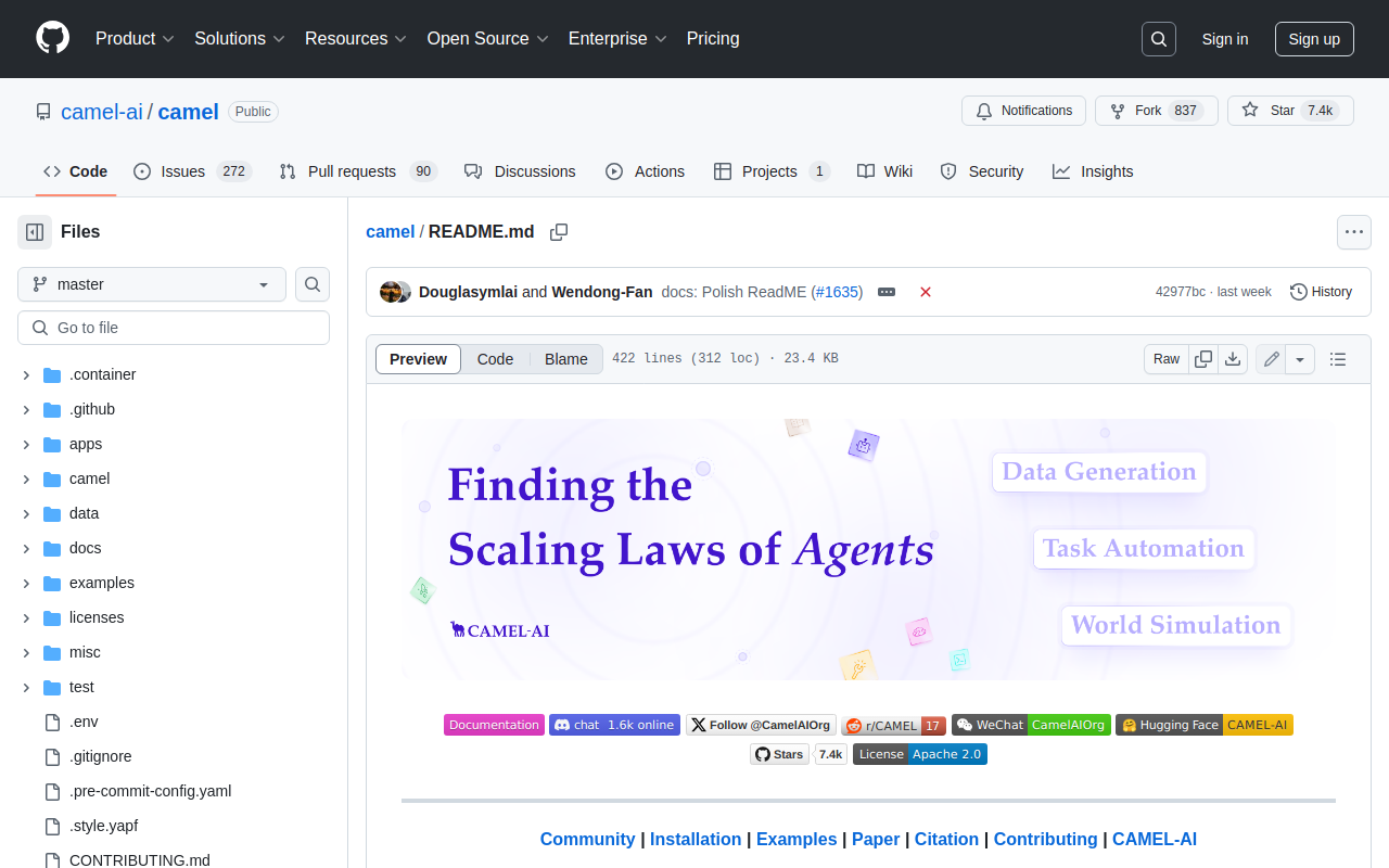 Repository Screenshot