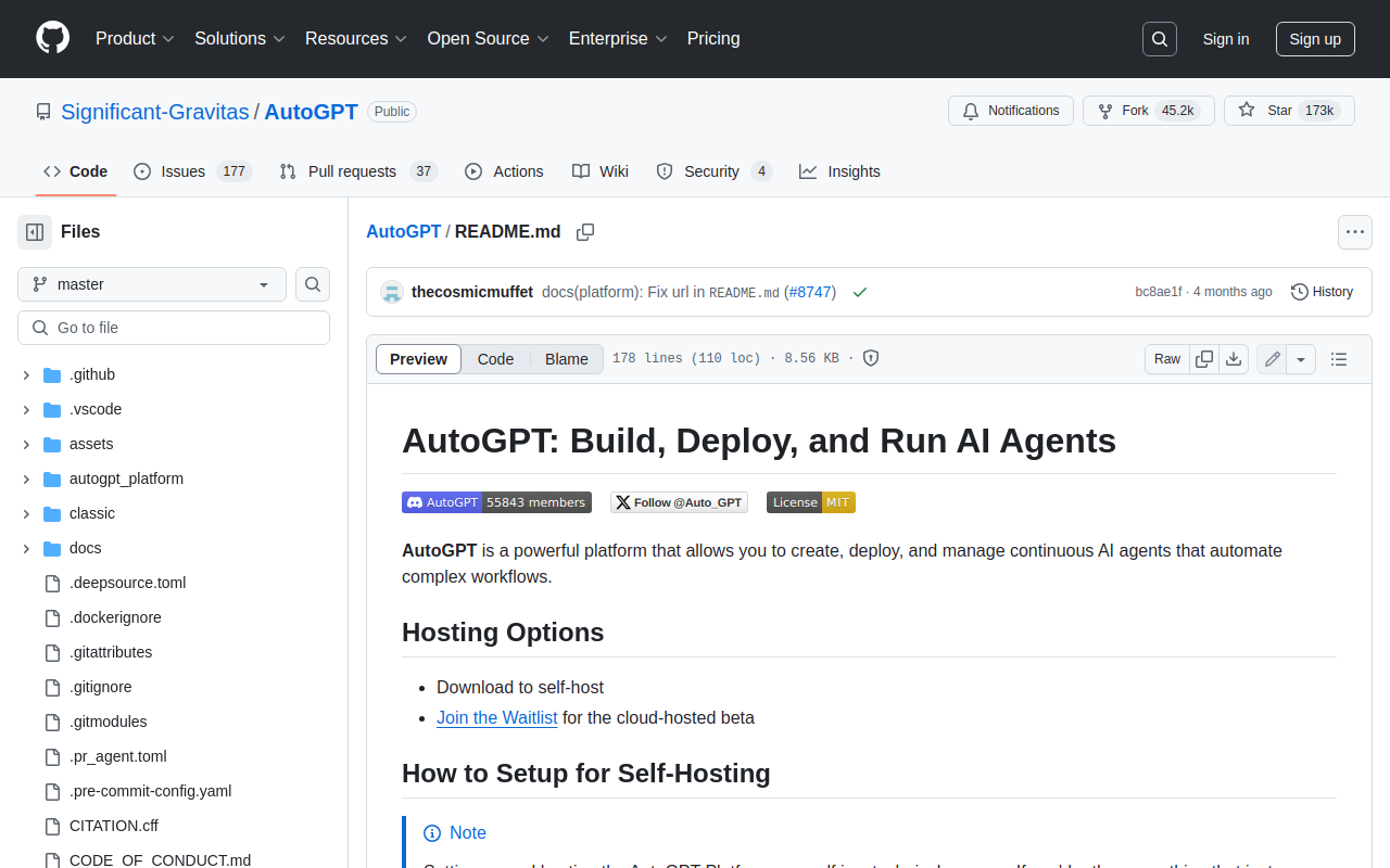 Repository Screenshot