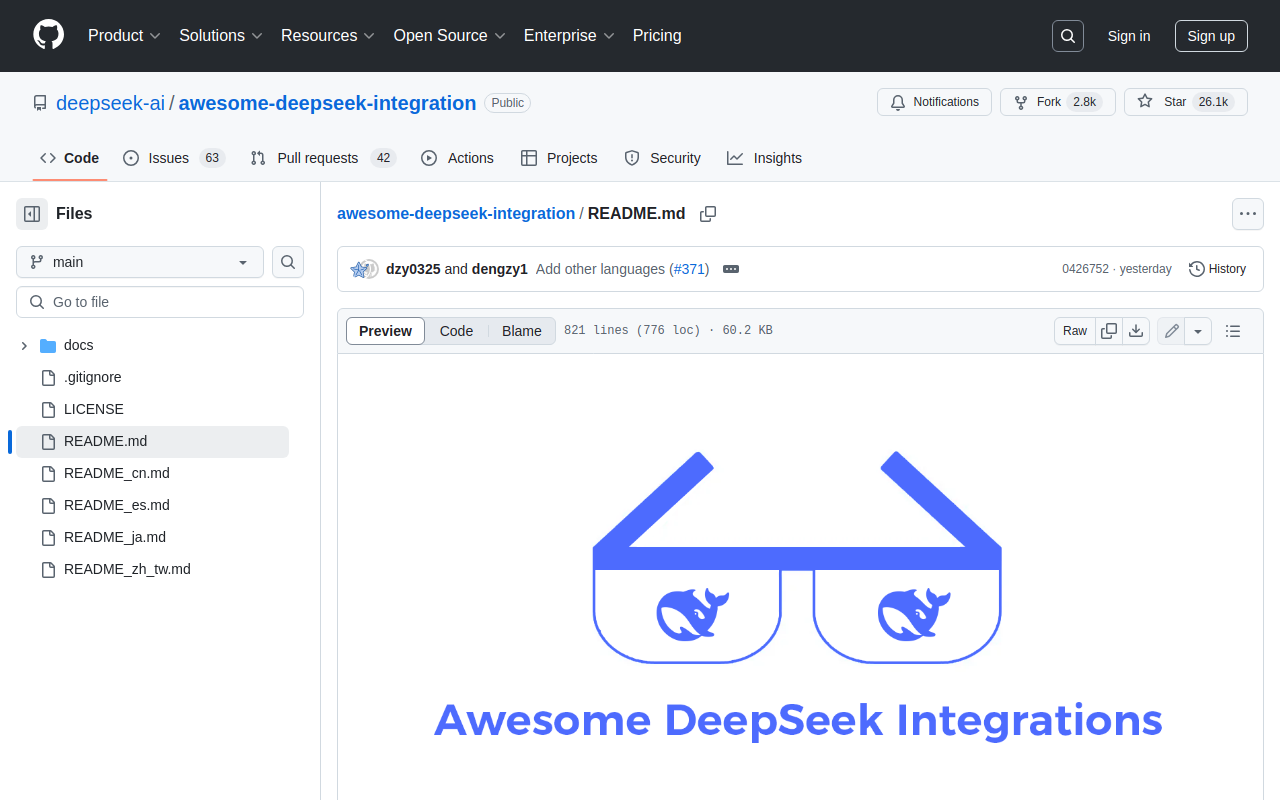 Repository Screenshot